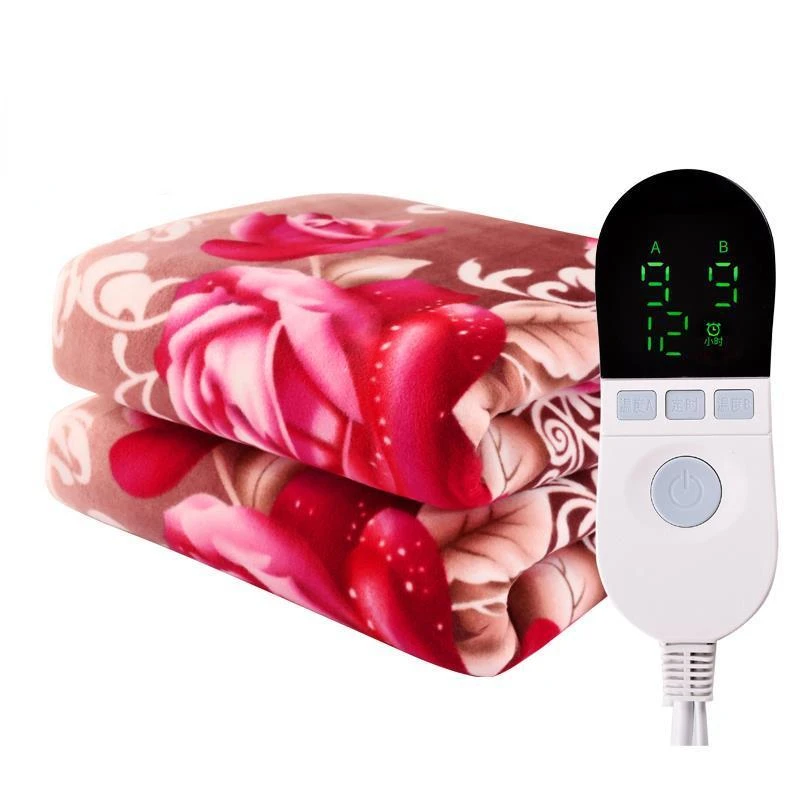 

Heat Warm Blanket Electric Flanel Single Infrared Sauna Blanket Heating Pad Acuvue Manta Electrica Cama Body Warmer Bed