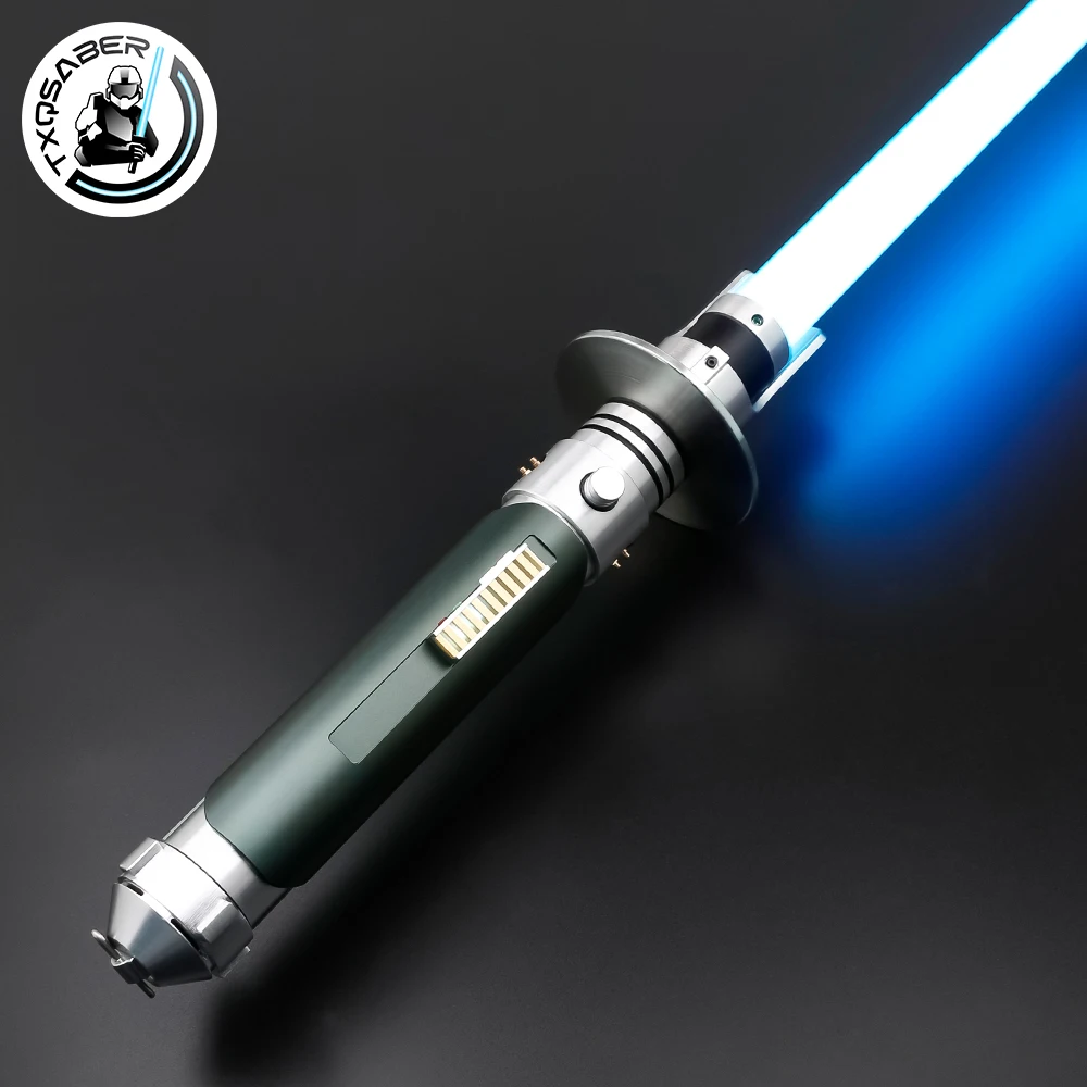 

TXQSABER Kanan Jarrus Lightsaber SNV4 Neo Pixel Proffie Smooth Swing RGB Metal Handle Blaster Cosplay Master Laser Sword Replica