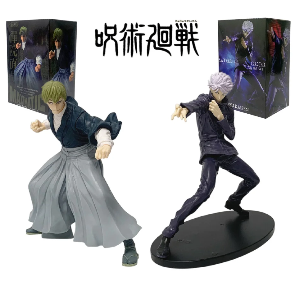 20cm Jujutsu Kaisen Anime Figure Satoru Gojo/Zenin Naoya/Ryomen Sukuna Action Model Pvc Statue Desktop Ornament Collection Toys