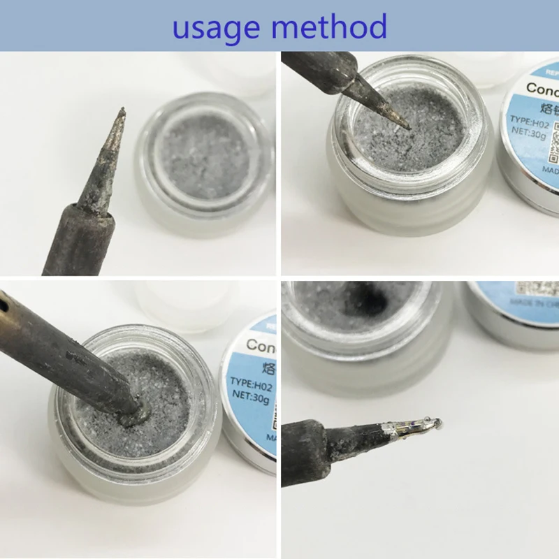 Soldering Tip Resurrection Paste Repairs The Solder Tip To Remove The Oxide Layer