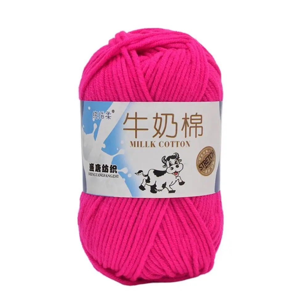 

Warm Cotton Wool Yarn DIY Crochet Knitting Milk Cotton Sofa Cushion