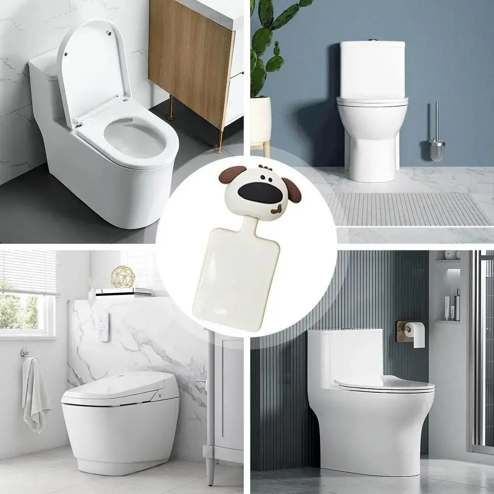 Multifunctional Sheep/Dog Shaped Toilet Lid Lifter Bathroom Tools Anti Dirt Toilet Seat Cover Lifting Device Lid Flipper