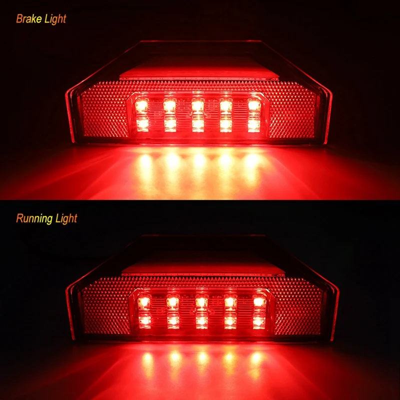 1 Pair Tail Light For Polaris Ranger XP 570 900 General 1000 PRO Ranger Crew Brake Light 2412774 2411866