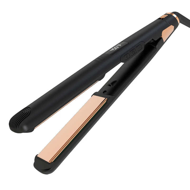 

2 in 1 Curling and Straightening Steam Flat Iron Professional Steam Hair Straightener Salon Styler Tourmaline Flat Iron