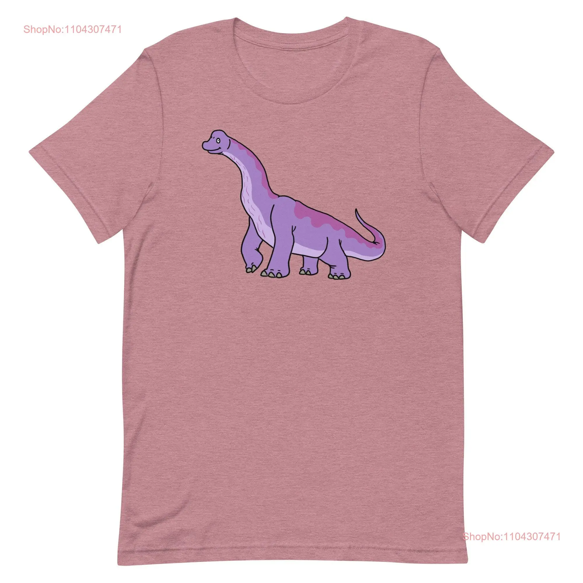 Adult Brachiosaurus T Shirt  long or short sleeves