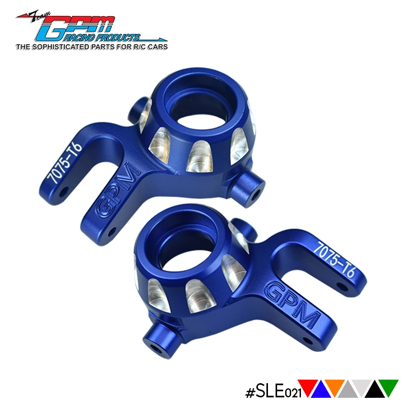 GPM Alloy 7075 Front Knuckle Arms For 9537 TRAXXAS 1/8 Sledge  MONSTER TRUCK-95076-4