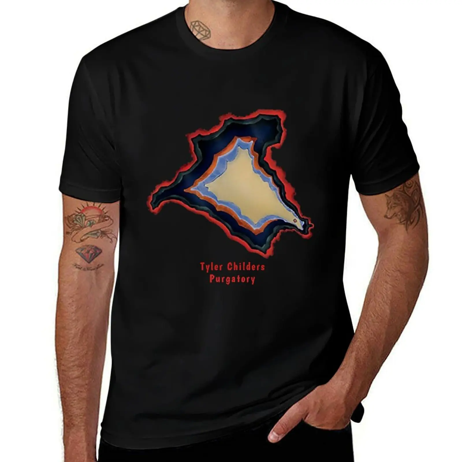 Funny Squire Cute Purgatory Vintage Country Childers Gifts T-Shirt man t shirt cotton t shirts cotton 100% T-shirt