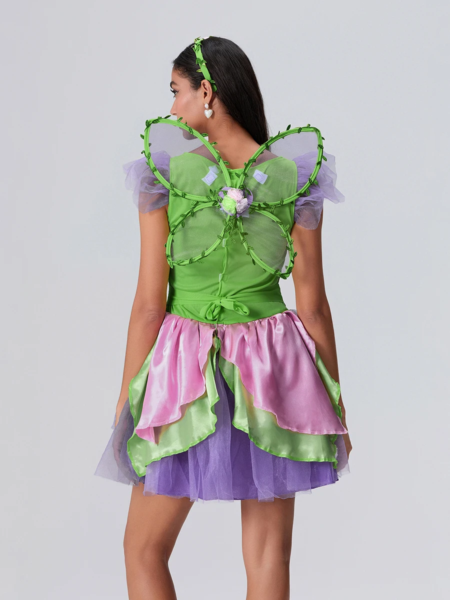 Adult Purple Fairy Costume for Adult: The Real Experience of Wearing It at  My Daughter's Fantasy Wedding Theme Party