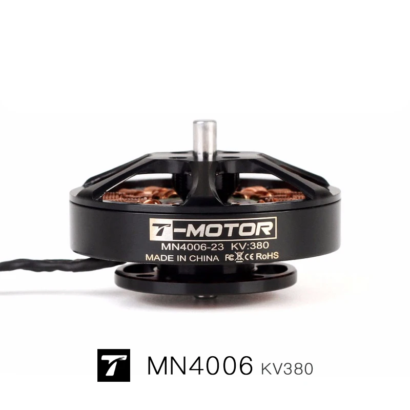 MN4006 KV380 T-MOTOR 2 pièces/ensemble Anti-passionné Moteur Outrunner Brushless Moteur Pour Multicopter rotor Quadcopter Hélicoptère VTOL