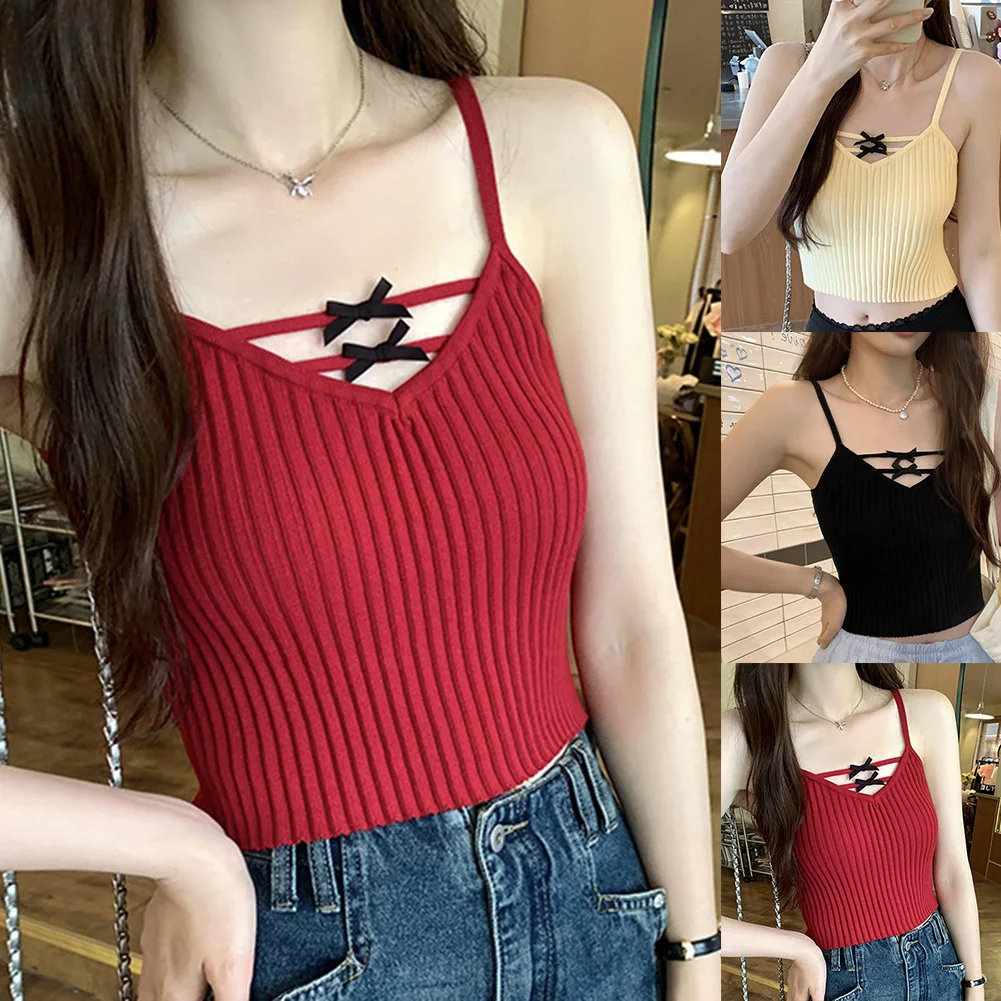 القوس قاع الأعلى فتاة الساخنة أعلى عارضة نمط Microelasticity البوليستر النسيج كل موسم بروتيل أعلى فتاة ساخنة المشمش