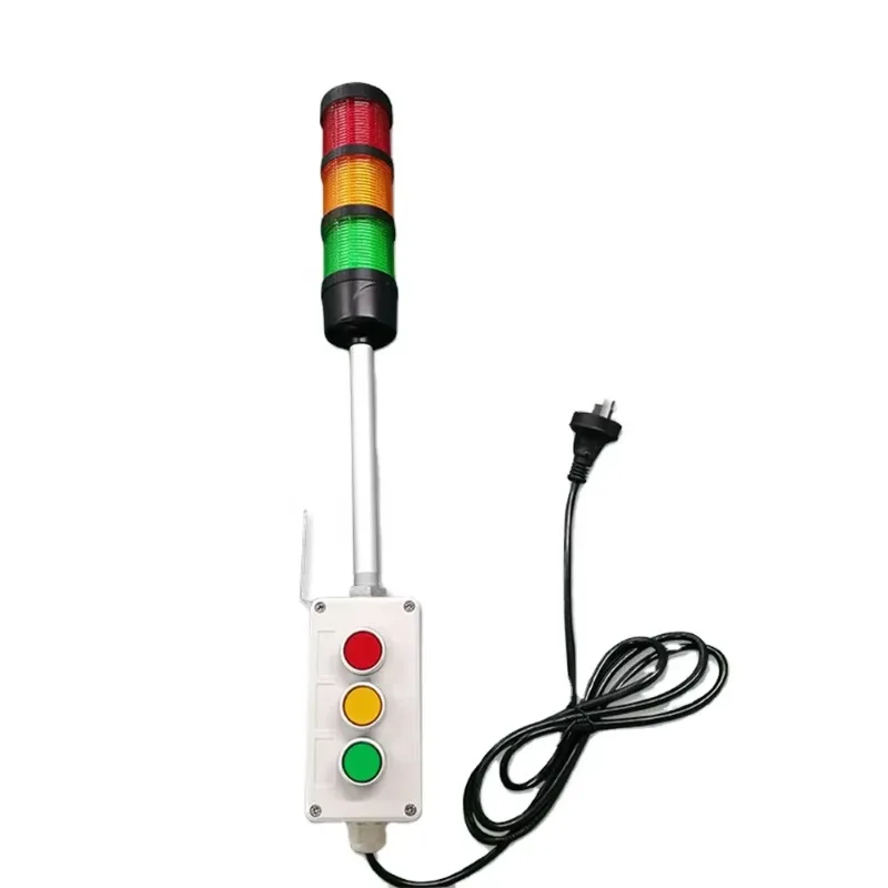 

M4F-Andon LED Tower Light With Switch LED Stack Warning Lamp Equipment Indicator Light