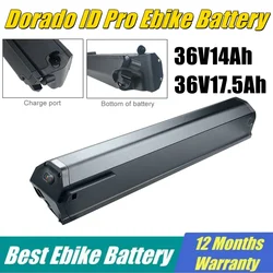 Reention Dorado ID Pro 36V Ebike Battery 13Ah 15Ah 17.5Ah E-bike Frame AKKU 10.4Ah 12.8Ah 14Ah with Charger