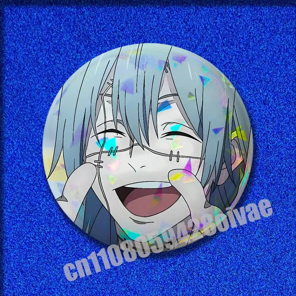 

Badge Cover For Brooch Ornament 75mm 25mm 44mm 32mm 58mm Round Pin J-Jujutsu K-Kaisen M-Mahito Insignia Cover