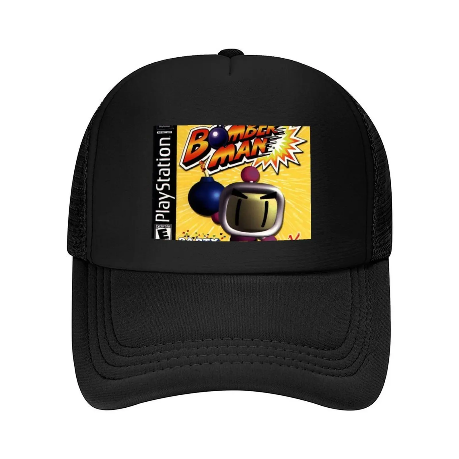 

Bomberman Party Baseball Cap Trucker Cap fishing caps man Sun Cap beach hat For Women Men's