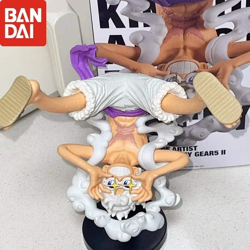 

Bandai Original One Piece Banpresto Luffy Figure Gear 5 Koa King Of Artist Action Figurine Anime Model Toy Ornament Xmas Gift