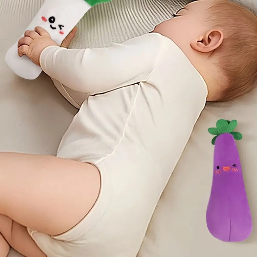 モンテッソーリなだめるようなニンジンの赤ちゃん用おもちゃ、落ち着く睡眠、跳ねない赤ちゃん、なだめるような睡眠ライト、柔らかい新生児用睡眠バナナ