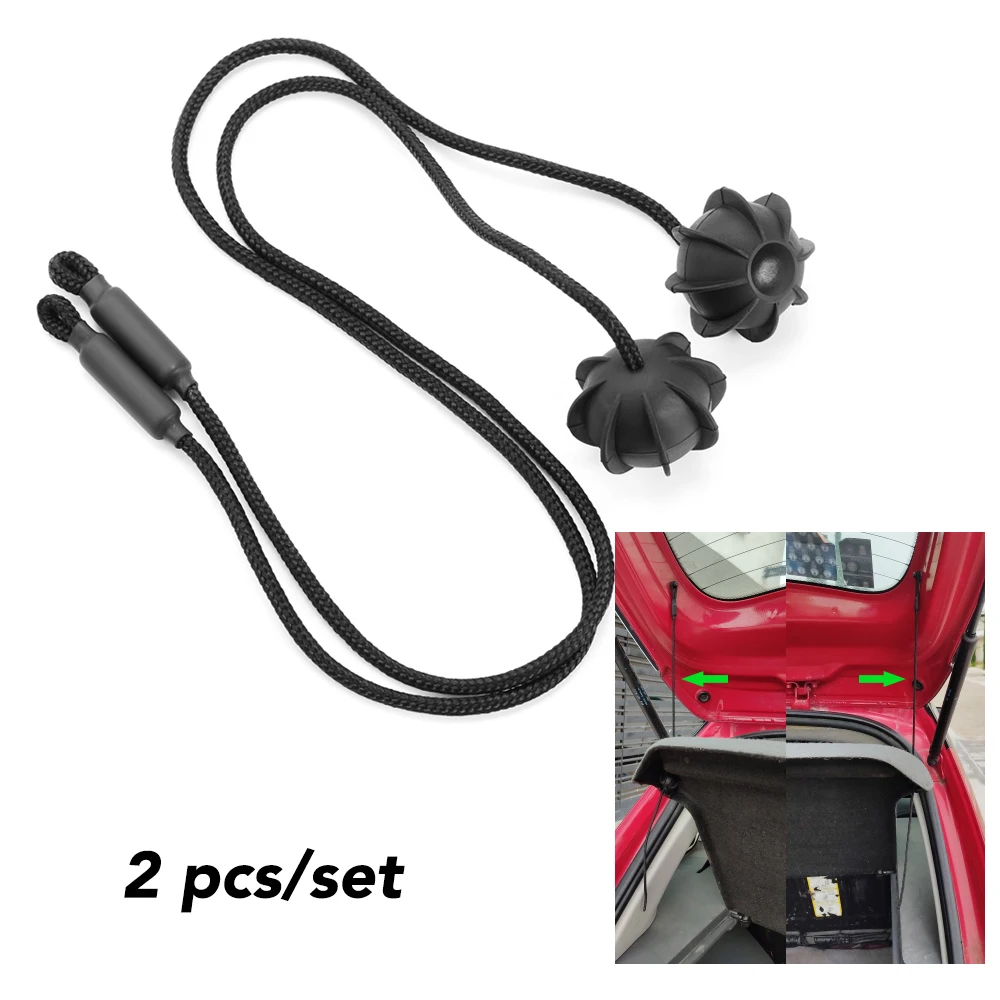 2pc Car Parcel Shelf String Cord for Hyundai Creta Equus IONIQ ix55 KONA EON