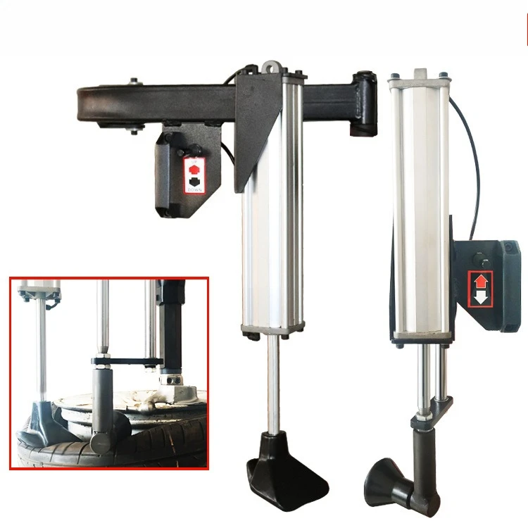 Tire Changer Auxiliary Helper Arm, Tire Demounting Machine Accessory For Flat And Run-flat Tire Installation Removal
