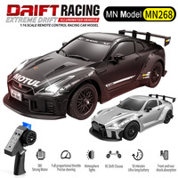 MN 268 1:16 Full Scale Remote Control Car Drift Racing 2.4G High Speed Vehicle Sports Trucks Race Cars Model Toy Kids Adult Gift