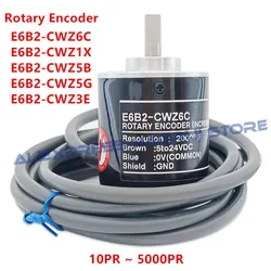 1Pcs Optical Rotary Encoder E6B2-CWZ6C 10PR~5000PR 100PR 360 1000PR 1024 1800 2000PR 5to24VDC E6B2 CWZ6C CWZ1X CWZ5B CWZ5G CWZ3E
