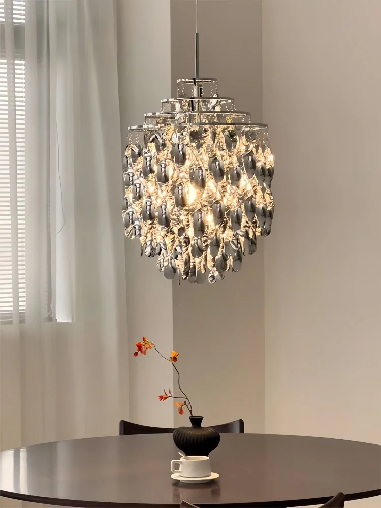 Bauhaus Spiral Waterfall Pendant Lights Danish Design Luxury Luster Living Room Chandelier Bedroom Loft Hanging Light Fixture