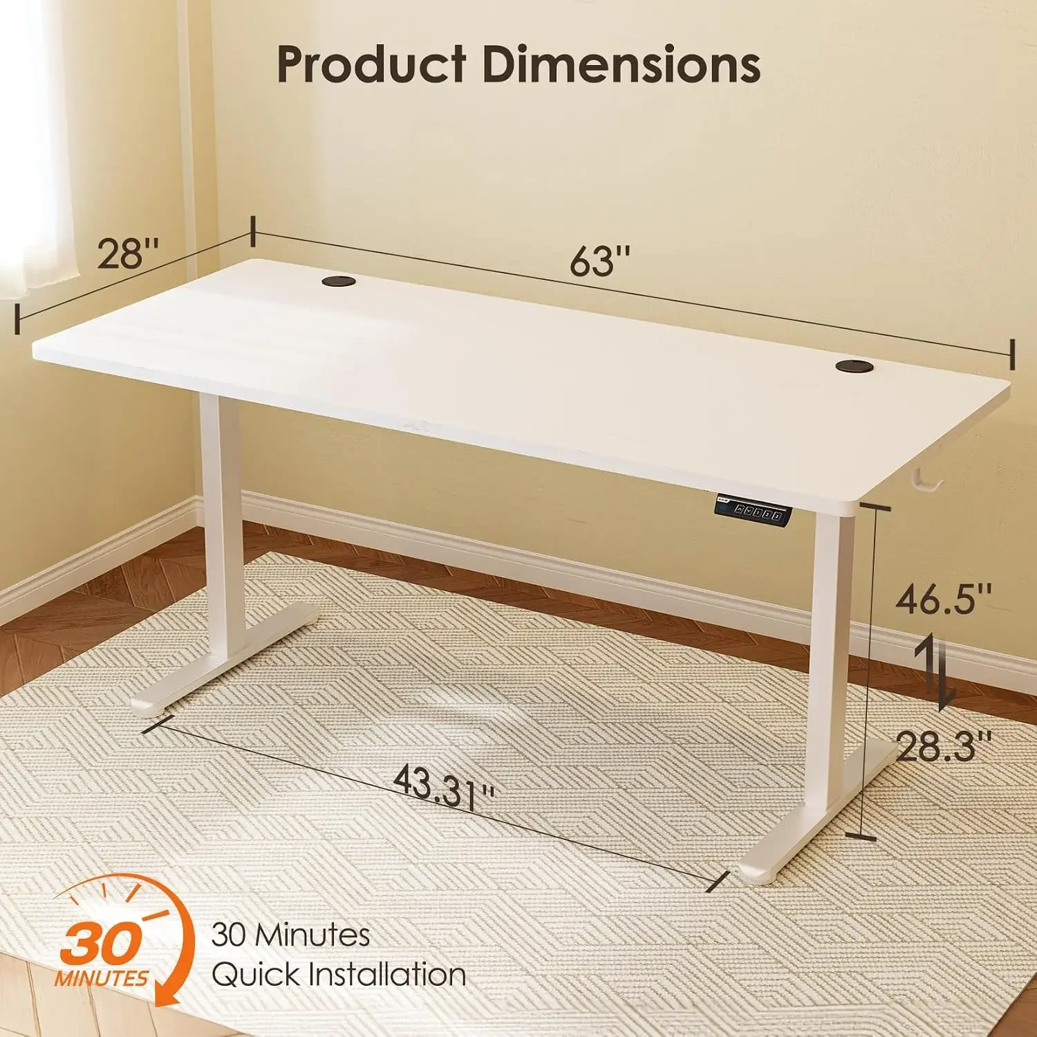 Electric Standing Desk 63