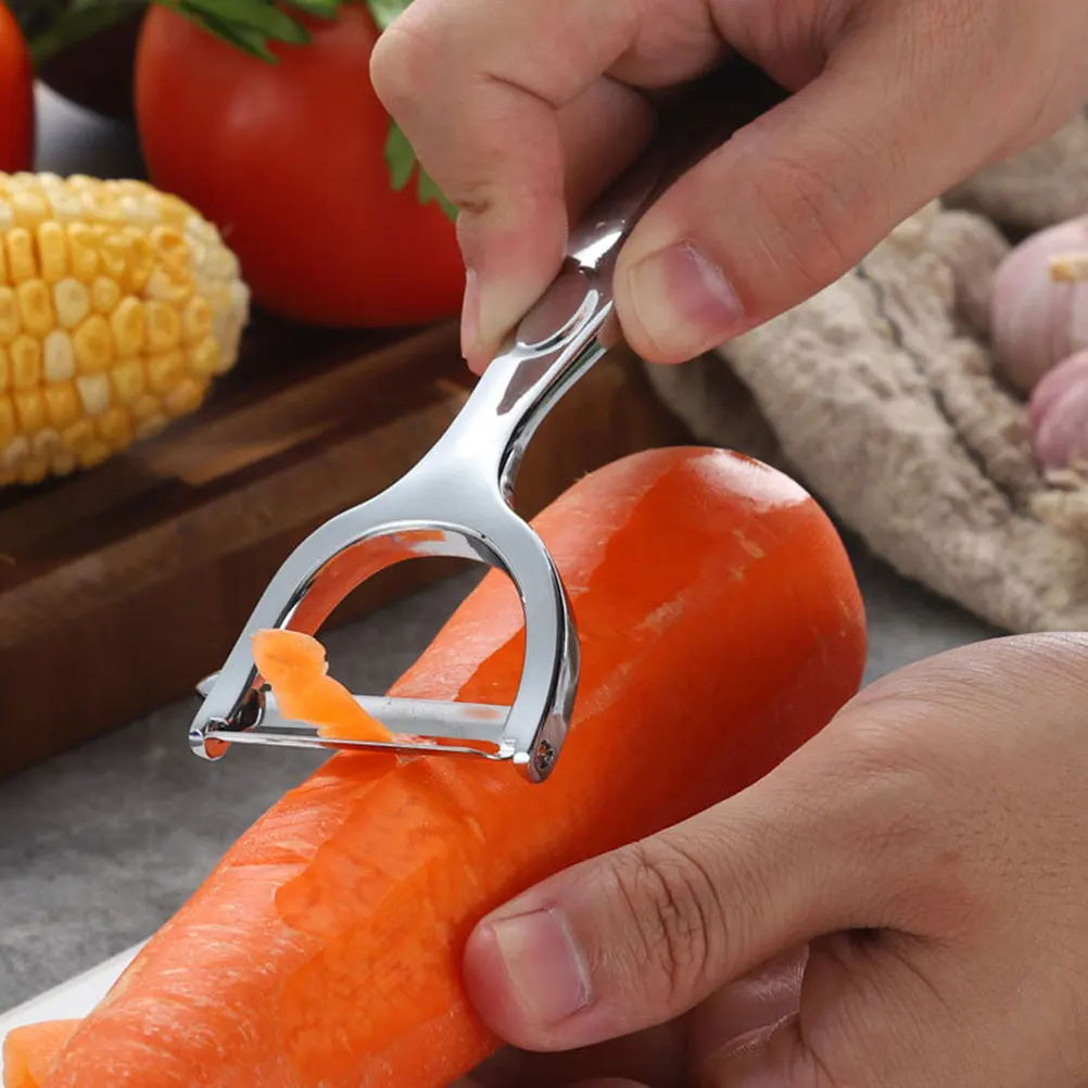 

1Pcs Heavy Duty Kitchen Peeler Fruit Vegetable Peeler Portable Multipurpose Peeling Tool for Cooking Prep Fast Efficient Peeling