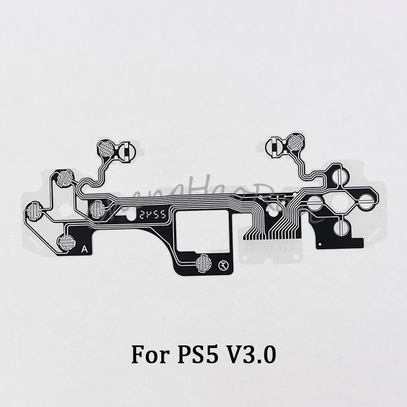 1PC For PS5 Controller Conductive Film V1.0 2.0 3.0 Ribbon Keypad Flex Cable for PS5 Gamepad LR Buttons Cross Key Flim ﻿