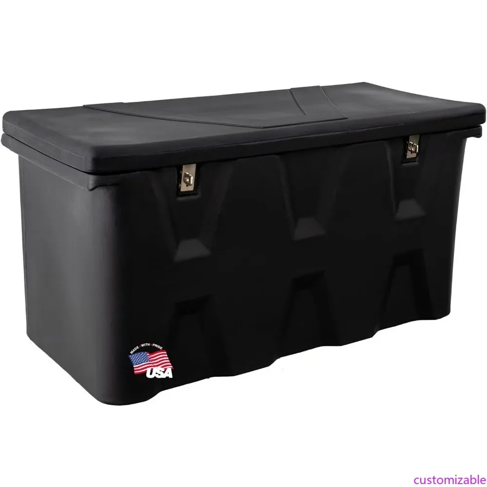 

6.3 Cubic Foot Black Polyethylene All-Purpose Lockable Storage Chest