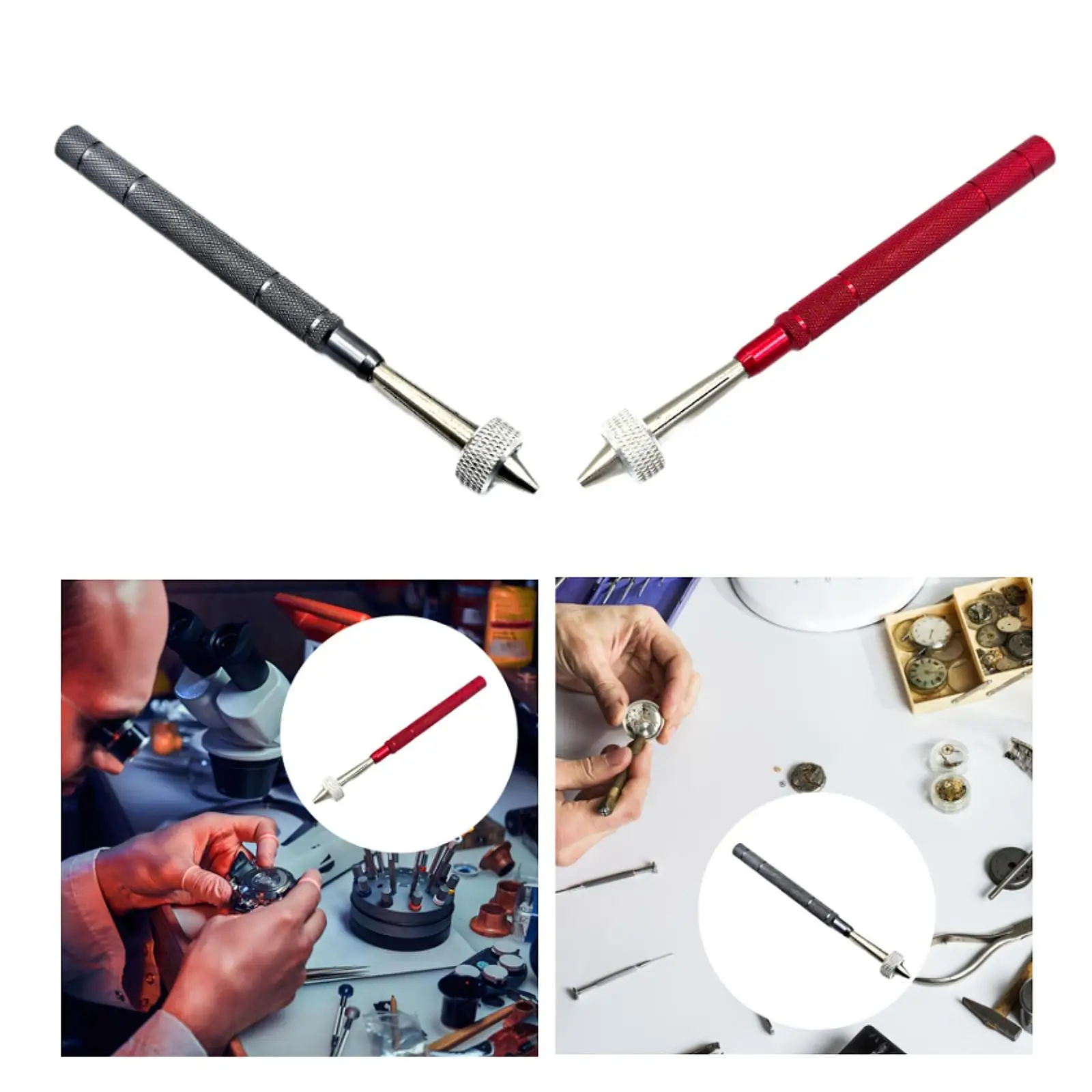 أداة إصلاح الساعة، مثقاب يدوي يدوي لصنع المجوهرات المنزلية