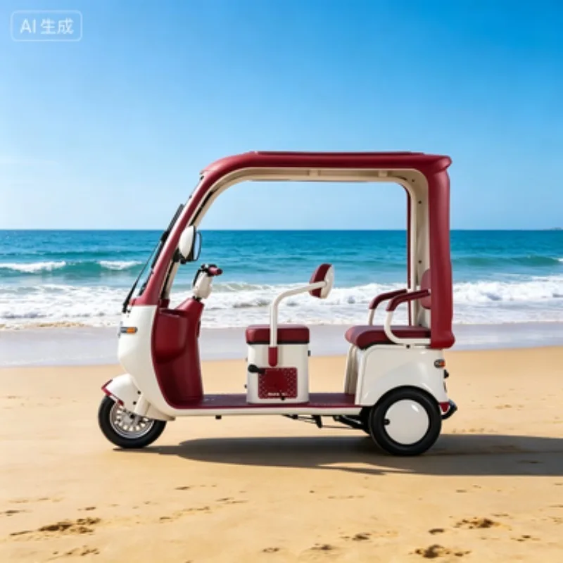 Factory Direct 60V Electric Tricycle, 600W/800W, Long Range, 2025 New Model, 3-Seater, Best & Fastest