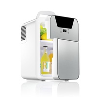 For 12v Portable Car Home Dual-use Student Makeup 4L Silent And Environmentally Friendly Compressor Refrigeration Small Refriger