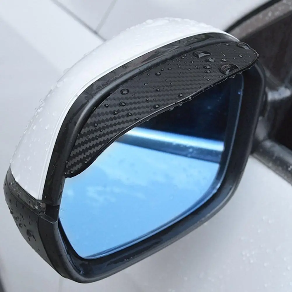 

Universal Auto Rear View Mirror Rainy Car Side Rear Rainproof Rain Cover View Eyebrow Shade Sun Wing Guard Mirror D1K6