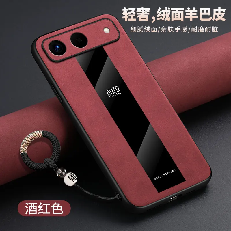 حافظة رفيعة لهاتف Tecno Pova مصنوعة من الجلد العادي الجديد على الطراز القديم غطاء للزوجين مضاد للسقوط لهاتف Tecno Pova Slim 5G مقاوم للصدمات Funda #3