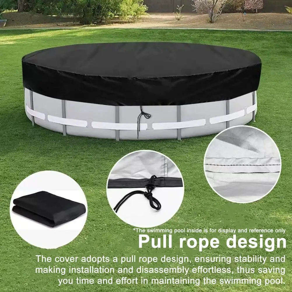 Cubierta Impermeable Para Piscina Infantil O Arenero – Tela Oxford 420D Resistente UV Y Viento (Tamaños: 120-200cm)