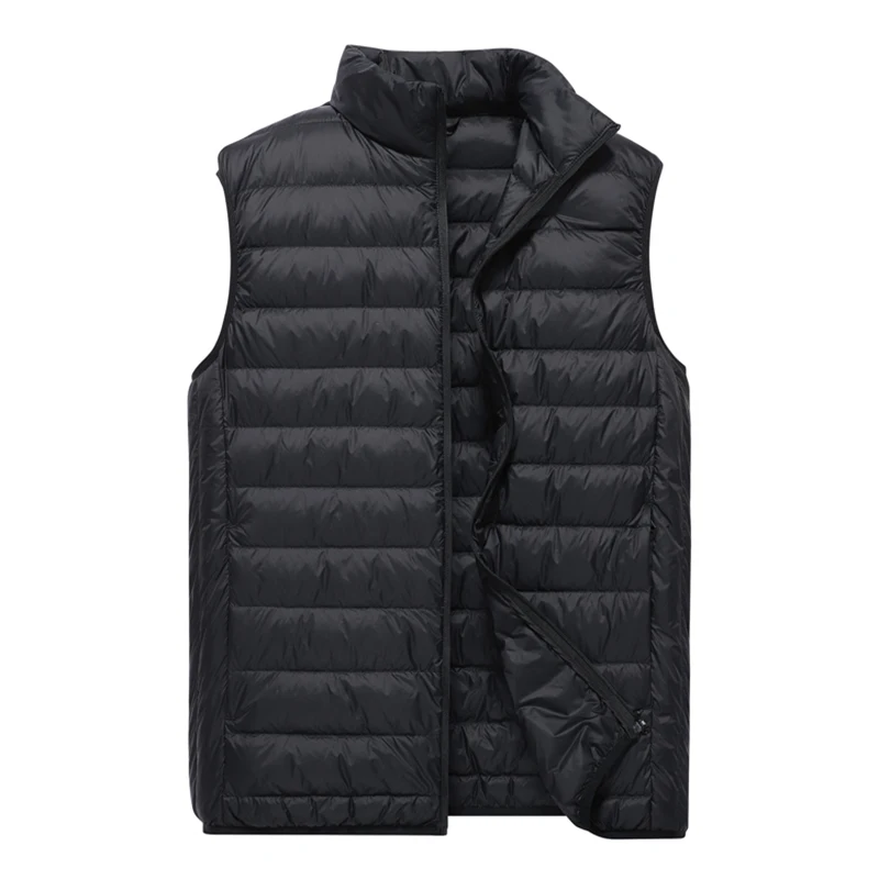 

10 Color Men Down Vest Jacket New Winter Men Warm Windproof Waterproof Sleeveless Jacket Autumn Men Casual Thicken Waistcoat Man