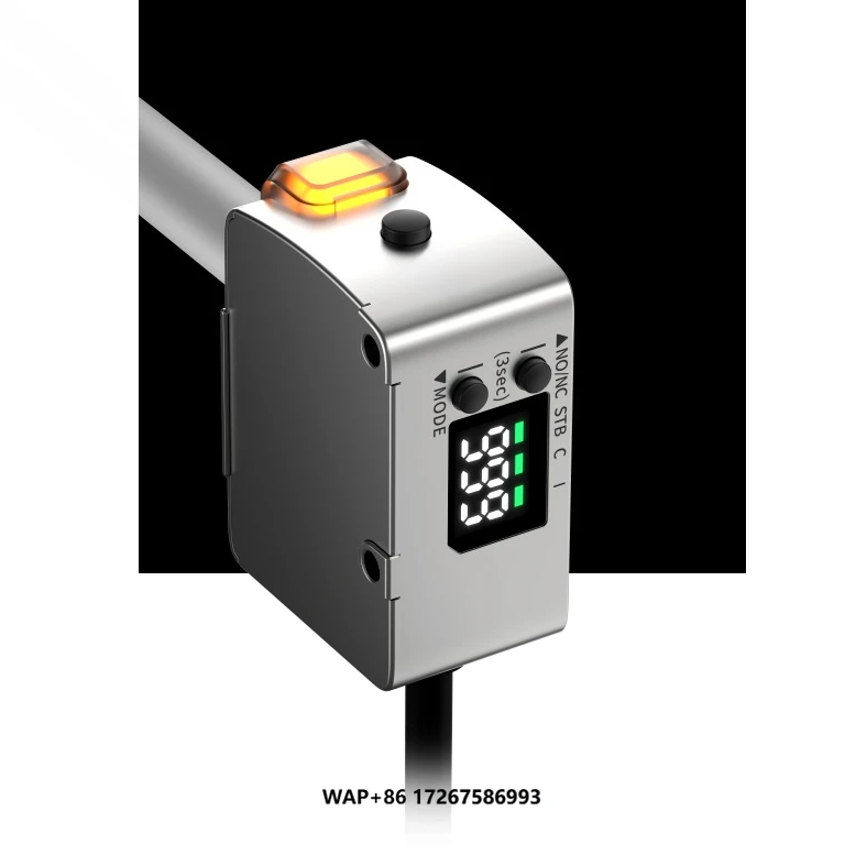 

SinceVision SS1 70K5 High-Speed Industrial RGB Color Sensor 30 to 70mm Range RS 485 Communication Photoelectric Type