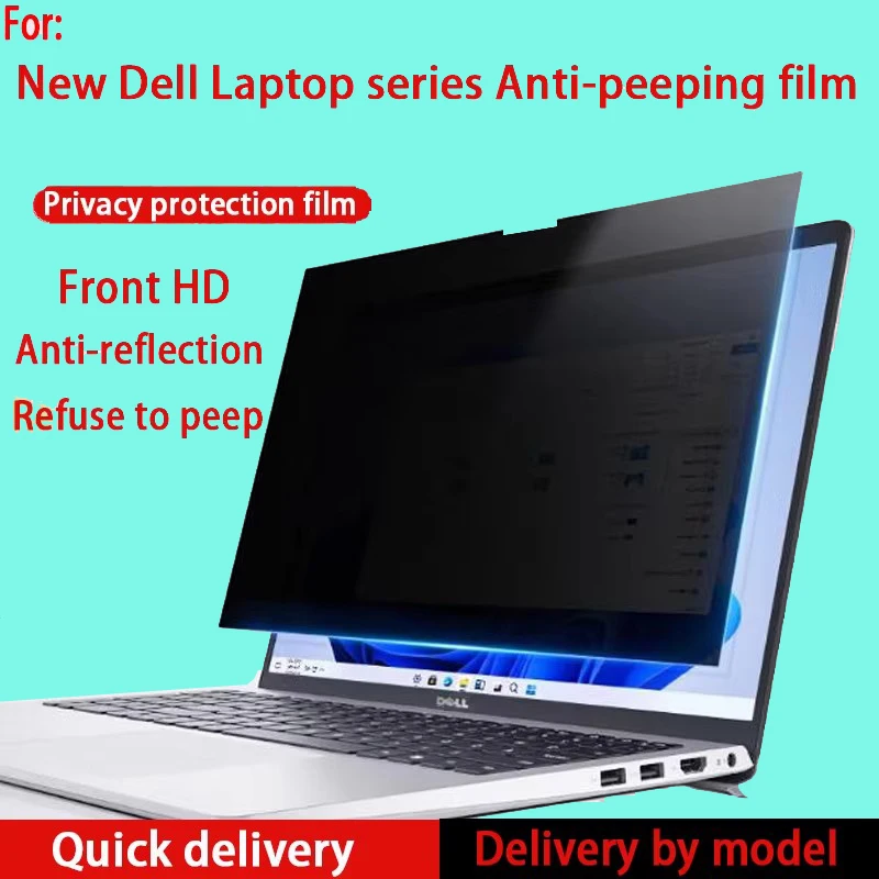 

For Dell Pro 13/14 Plus 2-in-1 Anti-peeping Film Pro 14/13 Premium Computer Screen Privacy Film Dell Pro 16/14 Anti-side-looking