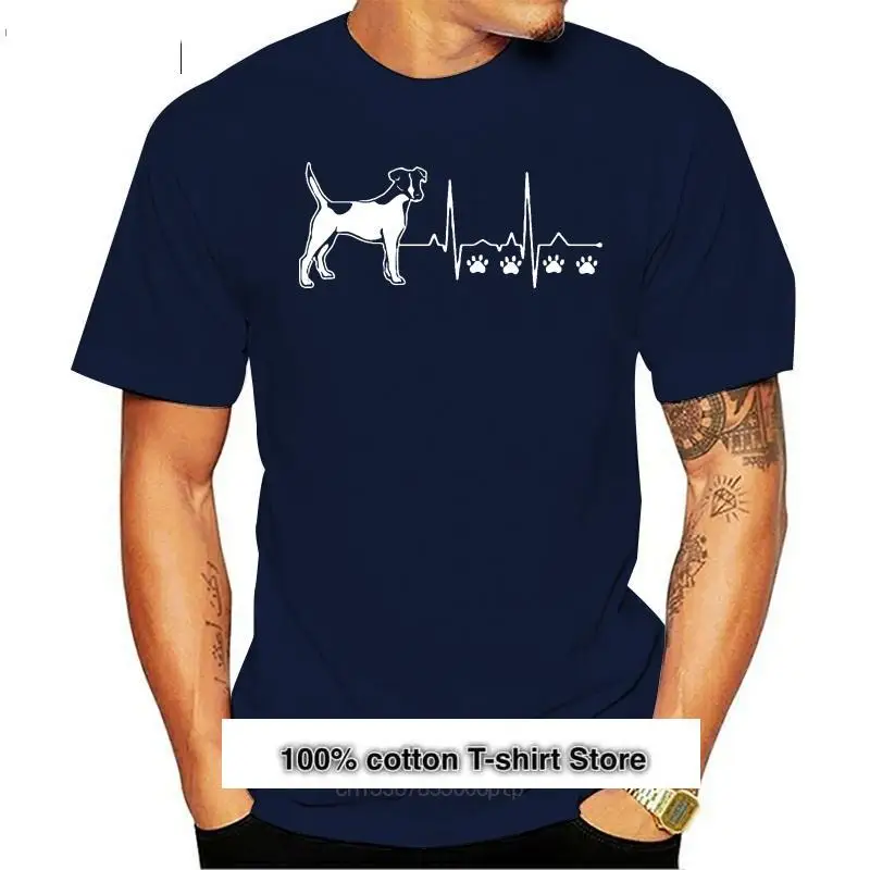 Camiseta de Fox Terrier para hombres y mujeres, Camisa ajustada clásica, de talla grande 3xl, 4xl, 5xl