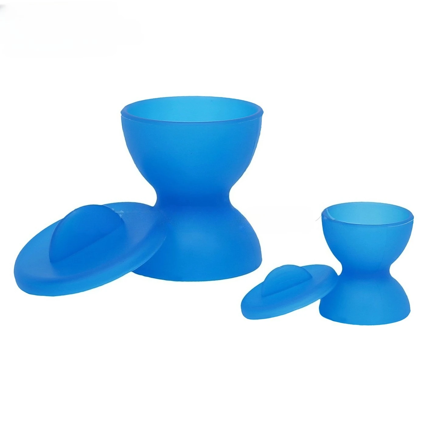 5Pcs Lab Double-headed Mixing Cup with Lid, Tough and Durable Mixing Cup, Large and Small. s