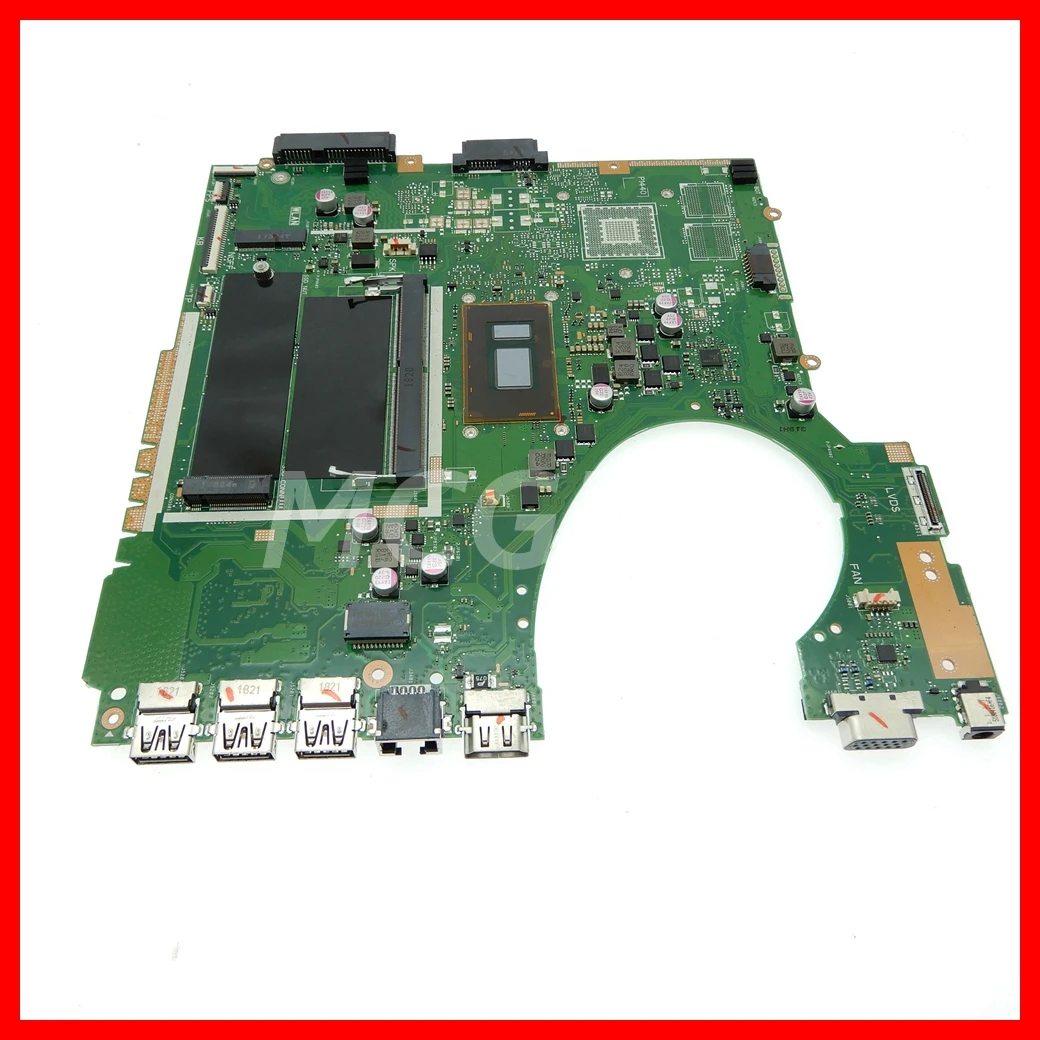 Imagem -05 - Placa-mãe Portátil para Asus P1440ua P1440 P1440u P1440ua P2440uf P2440uf i3 i5 I78th Gen Cpu 4gb de Ram