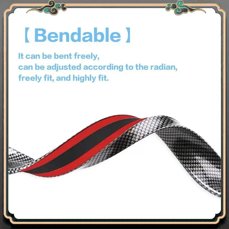 

Car Trunk Spoiler Roof Lip Kit Rear Trunk Lip Or Roof Spoiler Sticker Bar Car Rear Spoiler Rear Spoiler Kit Trunk Spoiler
