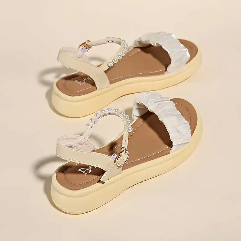 Chanclas de suela alta con cordones, zapatillas de marca de lujo para mujer, sandalias de verano para mujer, zapatos deportivos para mujer, zapatillas de deporte de marca