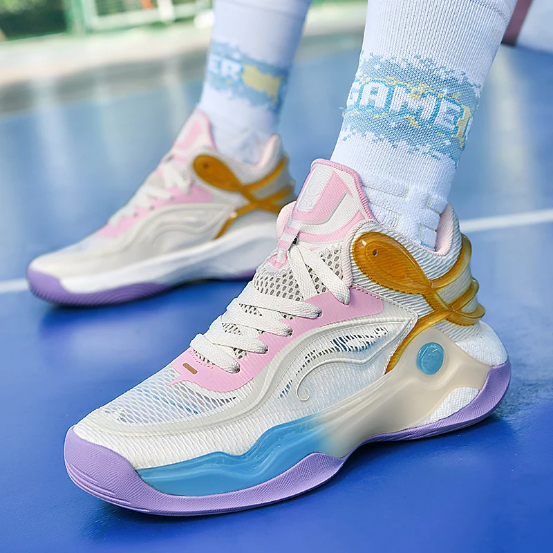 

2025 Explosions Men's Shoes Wear-resistant Basketball Shoes Men's Shoes genuine goods sneaker Autumn Men's Anti-slip Sneakers