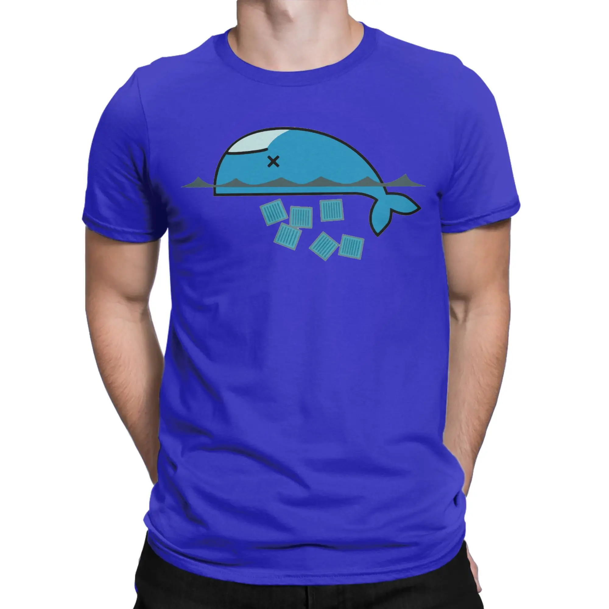 Dead Docker Dev Devops Programming Developer Programmer Coder Coding Tshirts Men Round Neck Clothes Cotton Summer Top Tee