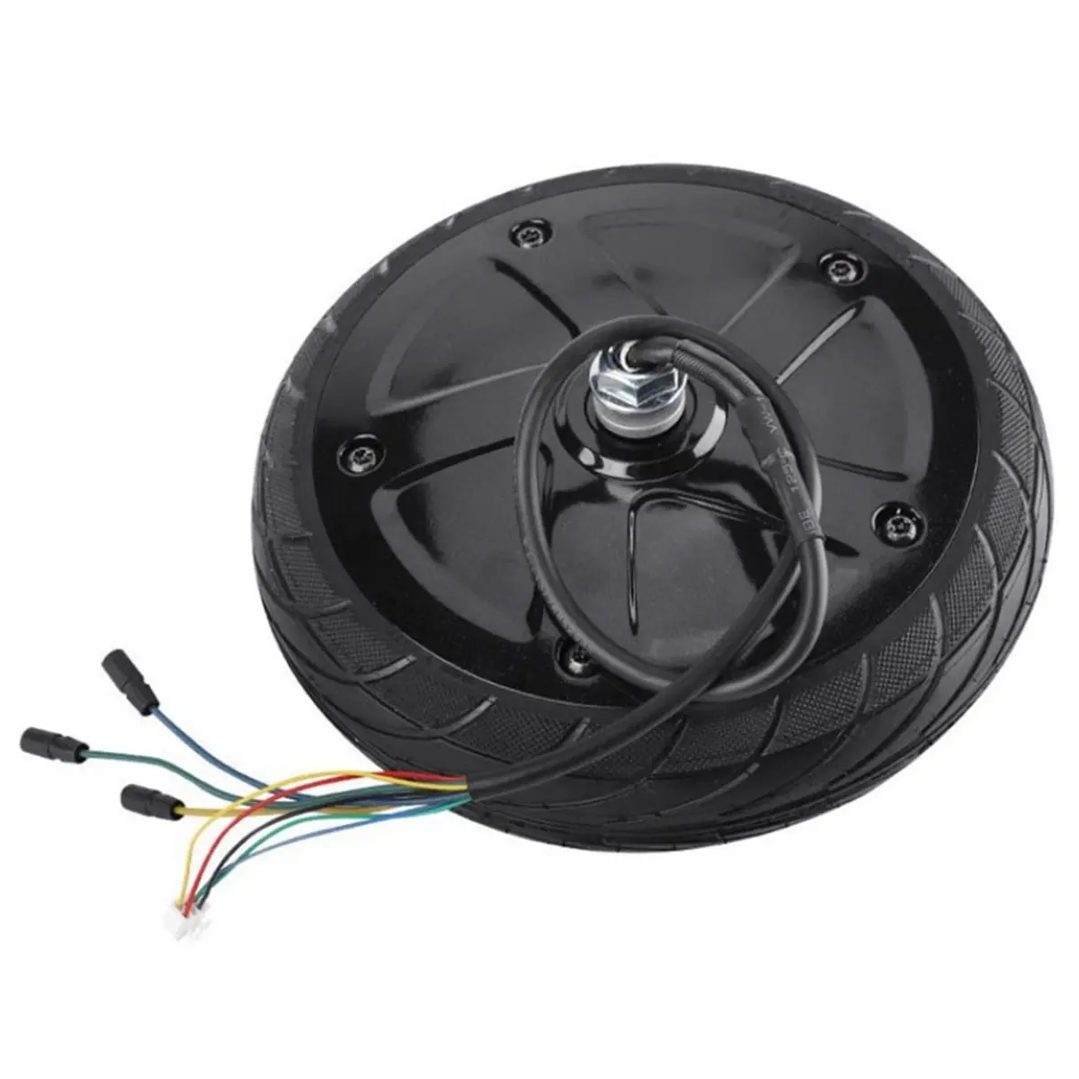 (X07A) Front Driving Wheel Solid Tire Front Motor Scooter Parts for Segway Ninebot ES1 ES2 ES3 ES4