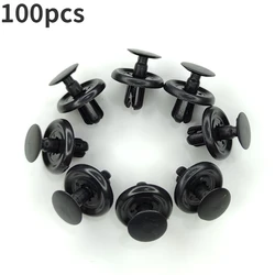 100Pc 7Mm Plastic Klinknagels Clips Voor Toyota Avensis Corolla Prius Yaris Lexus Es300 Es350 Automotor Onder Dekking Push Pin