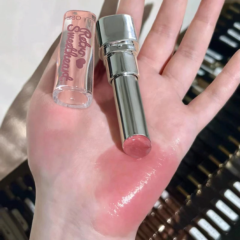 6色ミラーシャイングロッシーリップグロス、ウォータープルーフ非ベタつき、保湿プランピングリップグレーズ、Vナチュラルロングラスティングメイクアップ