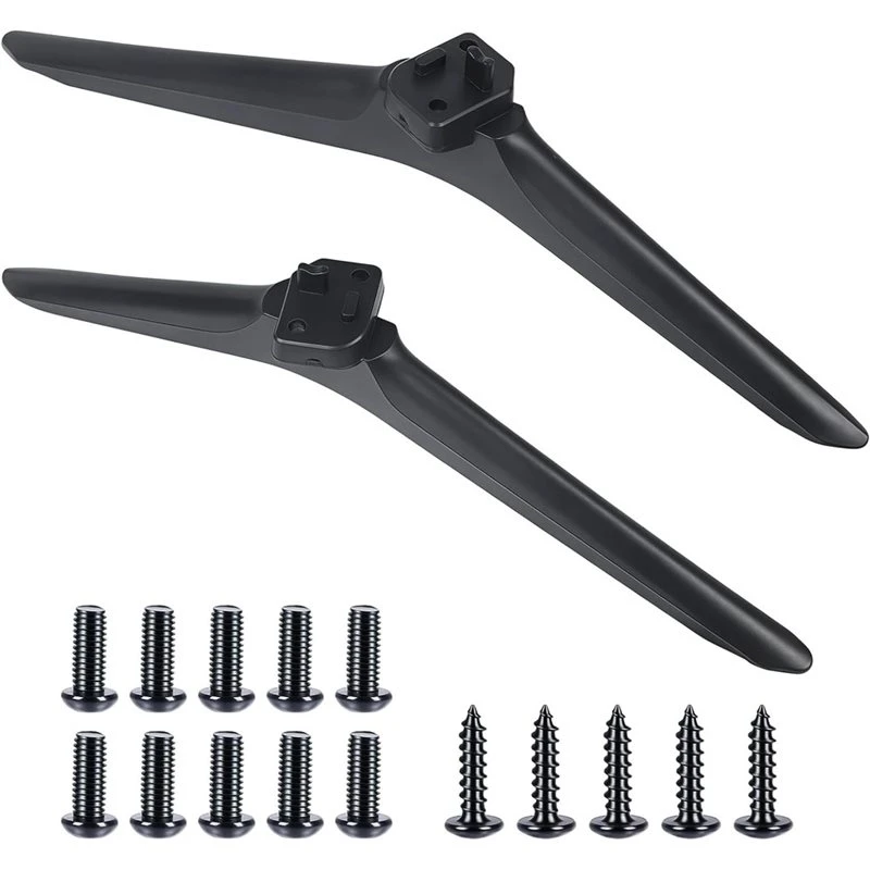 2026 New TV Stand Legs Base For Hisense 50 55 58 60 65 Inch Smart LED TV Tabletop Feet Stand For Models 50H55E 55E3G