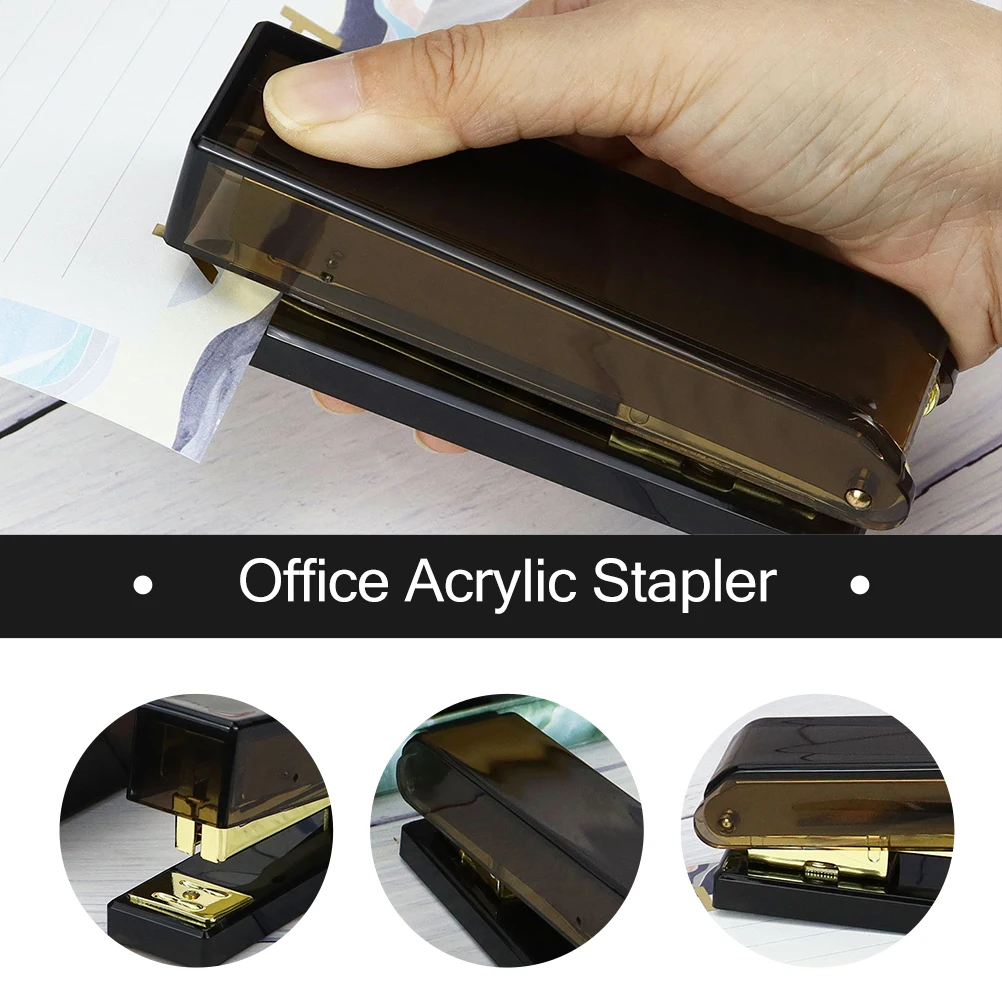 دباسة مكتب معدنية من الأكريليك لسطح المكتب شديدة التحمل لملحقات لوحة الإعلانات في الفصل الدراسي #4